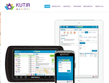 Tablet Screenshot of kutirmobility.com